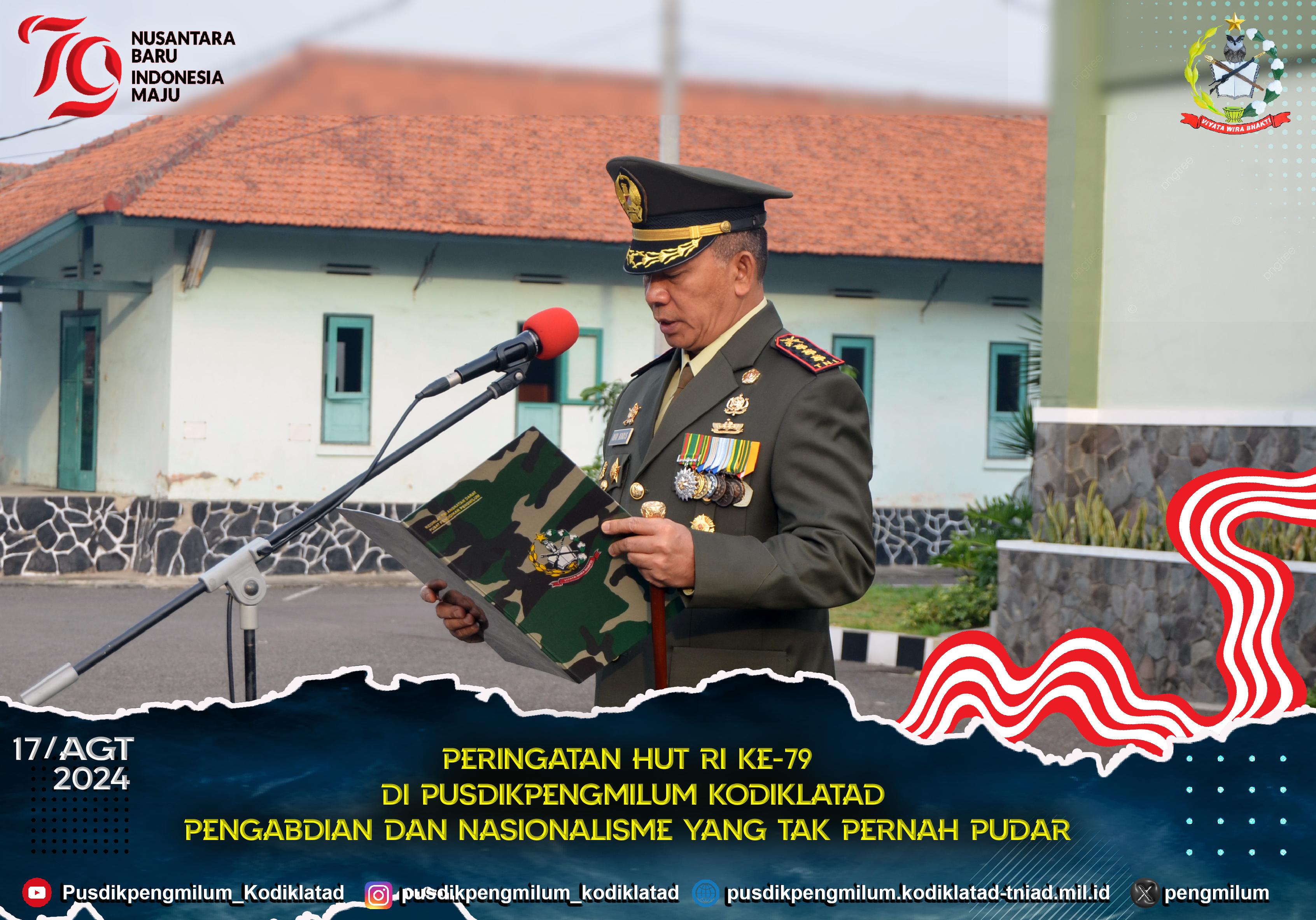 Upacara Peringatan HUT RI KE-79 tahun 2024